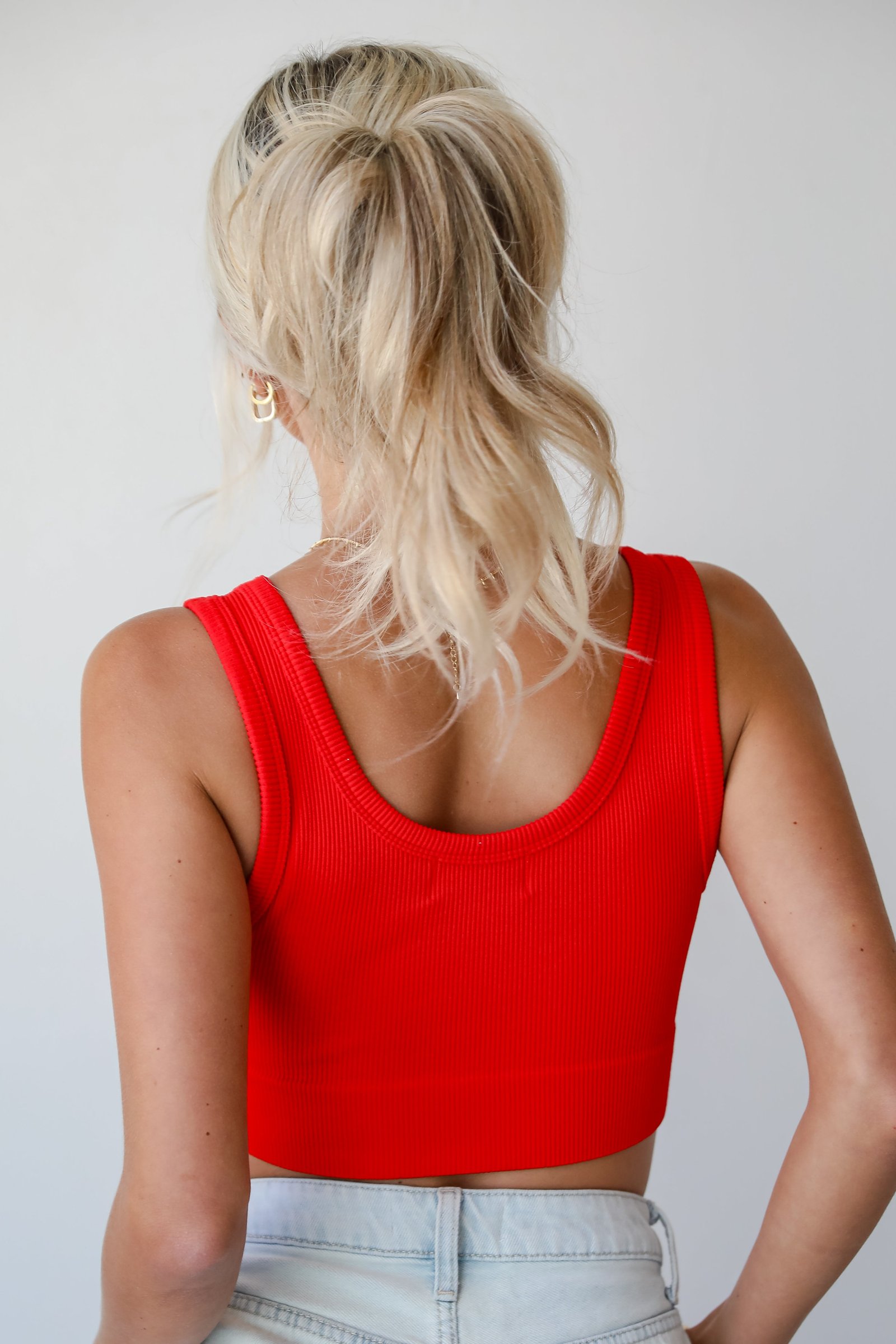 Easy On Me Seamless Cropped Tank GL15